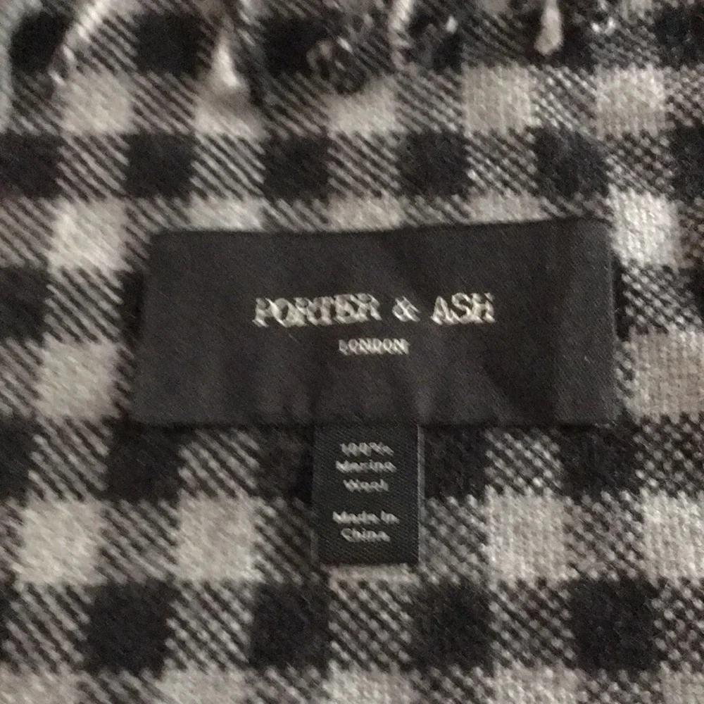 Porter & Ash 100% Marino wool Scarf